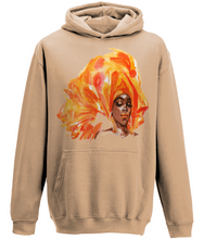 Load image into Gallery viewer, Black Woman in Orange Headwrap - Hoodie  - Various Colours Available - FAST UK DELIVERY