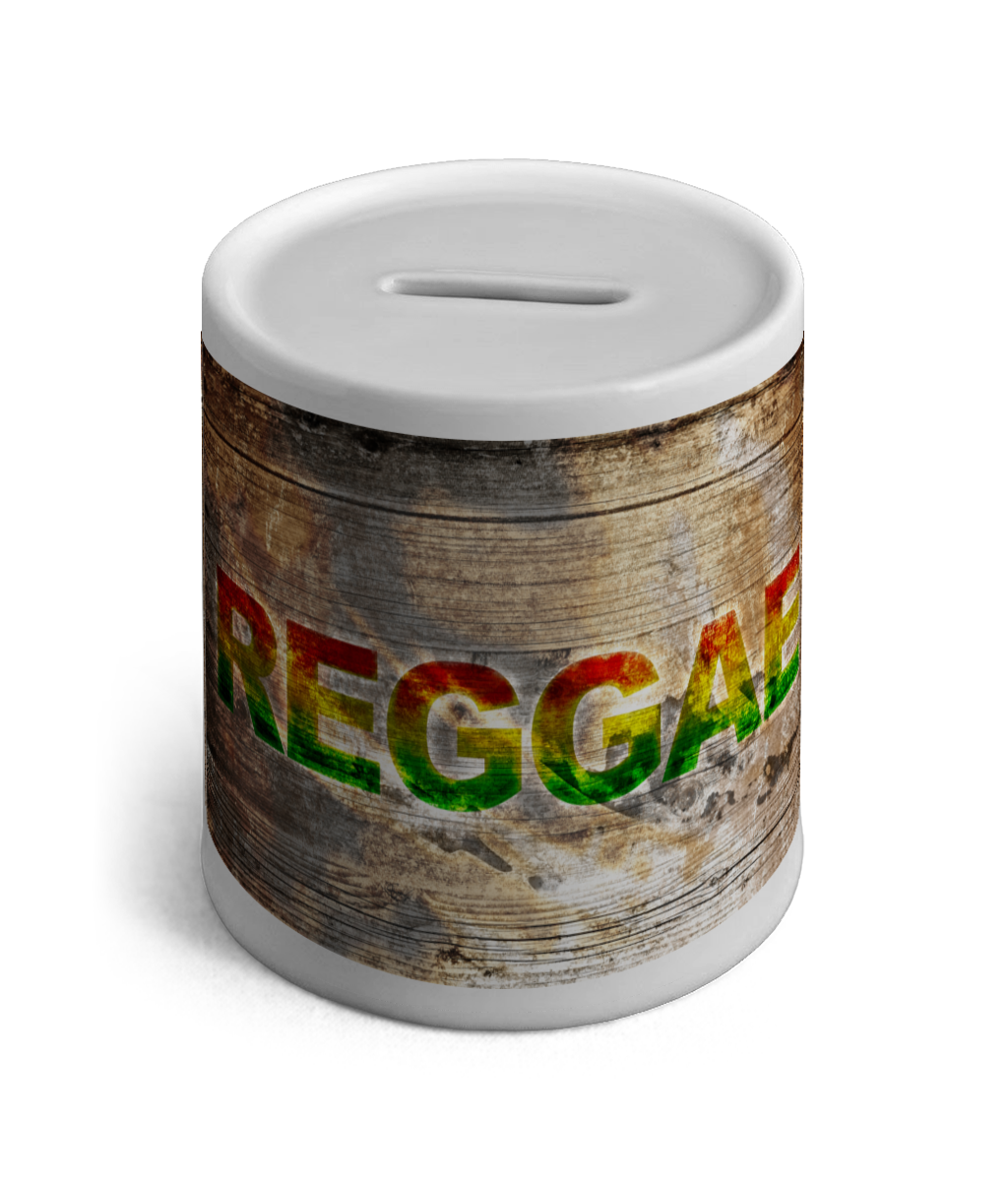 Reggae - Ceramic Money Box - FAST UK DELIVERY