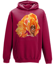 Load image into Gallery viewer, Black Woman in Orange Headwrap - Hoodie  - Various Colours Available - FAST UK DELIVERY