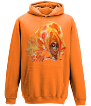 Load image into Gallery viewer, Black Woman in Orange Headwrap - Hoodie  - Various Colours Available - FAST UK DELIVERY
