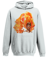 Load image into Gallery viewer, Black Woman in Orange Headwrap - Hoodie  - Various Colours Available - FAST UK DELIVERY