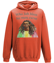 Load image into Gallery viewer, Who Jah Bless No Man Curse Rasta Hoodie - Various Colours Available - FAST UK DELIVERY