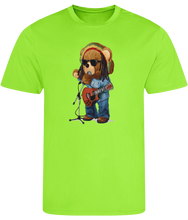 Load image into Gallery viewer, Children's Rasta Bear T-shirt - Various Colours Available - FAST UK DELIVERY