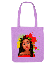 Load image into Gallery viewer, Melanin World Plus Cotton Tote Bag - Available in Various Colours - FAST UK DELIVERY