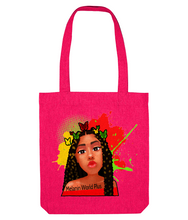 Load image into Gallery viewer, Melanin World Plus Cotton Tote Bag - Available in Various Colours - FAST UK DELIVERY