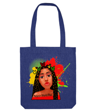 Load image into Gallery viewer, Melanin World Plus Cotton Tote Bag - Available in Various Colours - FAST UK DELIVERY