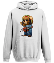 Load image into Gallery viewer, Positive Vibes Rasta Bear Hoodie - Various Colours Available - FAST UK DELIVERY