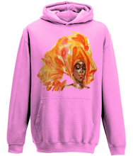 Load image into Gallery viewer, Black Woman in Orange Headwrap - Hoodie  - Various Colours Available - FAST UK DELIVERY