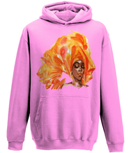 Load image into Gallery viewer, Black Woman in Orange Headwrap - Hoodie  - Various Colours Available - FAST UK DELIVERY
