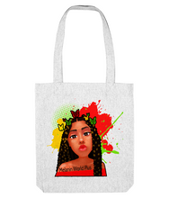 Load image into Gallery viewer, Melanin World Plus Cotton Tote Bag - Available in Various Colours - FAST UK DELIVERY