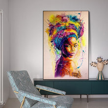 Load image into Gallery viewer, Canvas art print from melaninworldplus.com