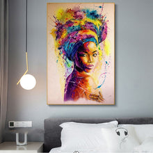 Load image into Gallery viewer, Canvas art print from melaninworldplus.com