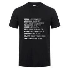 Load image into Gallery viewer, Black Lives Matter T-shirt - Black History Design 1
