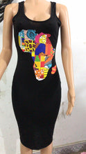 Load image into Gallery viewer, Africa Map Dress - Available in 3 Colours
