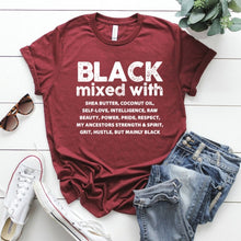 Load image into Gallery viewer, Black Mixed with T-shirt - Available in Various Colours