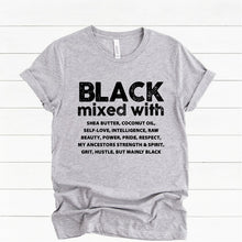 Load image into Gallery viewer, Black Mixed with T-shirt - Available in Various Colours
