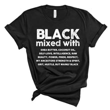 Load image into Gallery viewer, Black Mixed with T-shirt - Available in Various Colours
