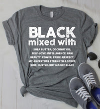 Load image into Gallery viewer, Black Mixed with T-shirt - Available in Various Colours