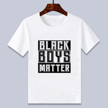 Load image into Gallery viewer, Young Black Boy T-shirt - Black Boys Matter Design B
