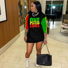 Load image into Gallery viewer, One Love - Long Sleeve Mini Dress