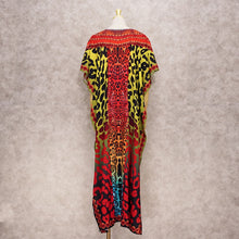 Load image into Gallery viewer, Multi Coloured Beach Kaftan
