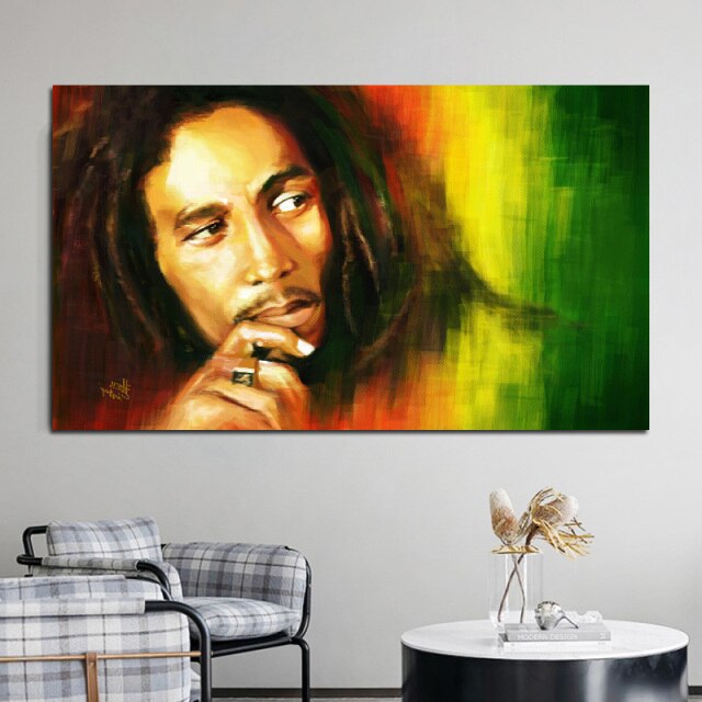 Bob Marley Canvas Print - Design 2