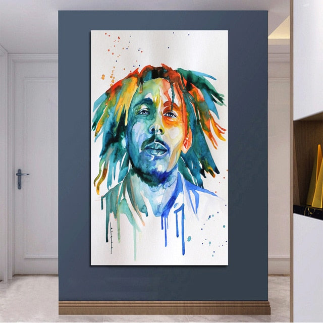 Bob Marley Canvas Print - Design 3