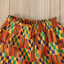 Load image into Gallery viewer, Kids Dashiki Print Top and Trousers set
