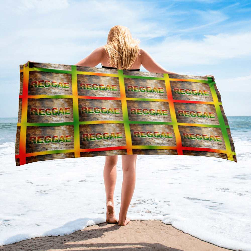EXCLUSIVE Reggae Beach Towel - FAST UK DELIVERY