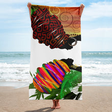 Load image into Gallery viewer, EXCLUSIVE Two African Queens Towel A - FAST UK DELIVERY