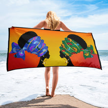 Load image into Gallery viewer, EXCLUSIVE Two African Queens Towel B - FAST UK DELIVERY
