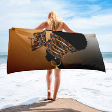Load image into Gallery viewer, EXCLUSIVE African Queen Towel A - FAST UK DELIVERY