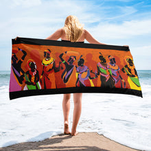 Load image into Gallery viewer, EXCLUSIVE African Village People Towel - FAST UK DELIVERY
