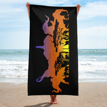 Load image into Gallery viewer, EXCLUSIVE African Elephants Towel - FAST UK DELIVERY
