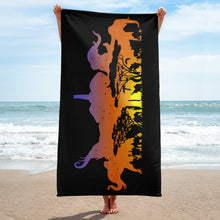 Load image into Gallery viewer, EXCLUSIVE African Elephants Towel - FAST UK DELIVERY