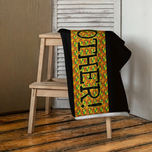 Load image into Gallery viewer, EXCLUSIVE - Rise Brother! - Kente Print Towel - FAST UK DELIVERY