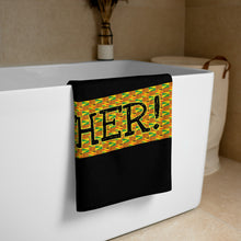 Load image into Gallery viewer, EXCLUSIVE - Rise Brother! - Kente Print Towel - FAST UK DELIVERY