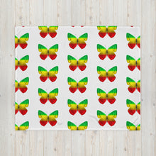 Load image into Gallery viewer, EXCLUSIVE - Butterfly Throw Blanket - White - FAST UK DELIVERY