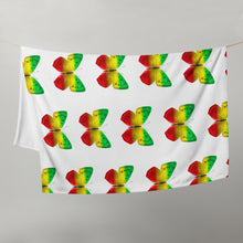 Load image into Gallery viewer, EXCLUSIVE - Butterfly Throw Blanket - White - FAST UK DELIVERY