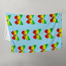 Load image into Gallery viewer, EXCLUSIVE - Butterfly Throw Blanket - Blue - FAST UK DELIVERY