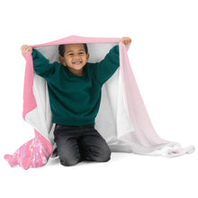 Load image into Gallery viewer, EXCLUSIVE - Pink Nubian Flower Girl Throw Blanket - FAST UK DELIVERY