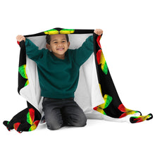 Load image into Gallery viewer, EXCLUSIVE - Butterfly Throw Blanket - Black - FAST UK DELIVERY
