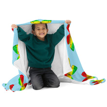 Load image into Gallery viewer, EXCLUSIVE - Butterfly Throw Blanket - Blue - FAST UK DELIVERY