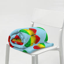 Load image into Gallery viewer, EXCLUSIVE - Butterfly Throw Blanket - Blue - FAST UK DELIVERY
