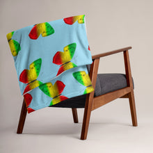 Load image into Gallery viewer, EXCLUSIVE - Butterfly Throw Blanket - Blue - FAST UK DELIVERY