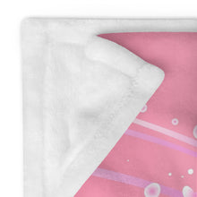 Load image into Gallery viewer, EXCLUSIVE - Pink Nubian Flower Girl Throw Blanket - FAST UK DELIVERY