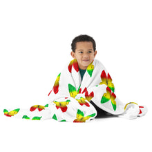 Load image into Gallery viewer, EXCLUSIVE - Butterfly Throw Blanket - White - FAST UK DELIVERY