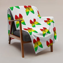 Load image into Gallery viewer, EXCLUSIVE - Butterfly Throw Blanket - White - FAST UK DELIVERY