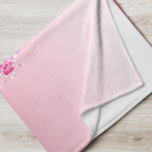 Load image into Gallery viewer, EXCLUSIVE - Pink Nubian Flower Girl Throw Blanket - FAST UK DELIVERY