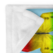 Load image into Gallery viewer, EXCLUSIVE - Butterfly Throw Blanket - Blue - FAST UK DELIVERY